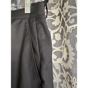 Lauren Ralph Lauren Men's Black Wool Blend Dress Pants Classic Fit Casual 34x30